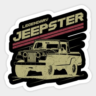 Jeep Jeepster Jeep car trailcat Sticker